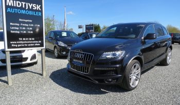 Audi Q7 2012 3.0 TDi S-line Quattro erhvervsleasing full