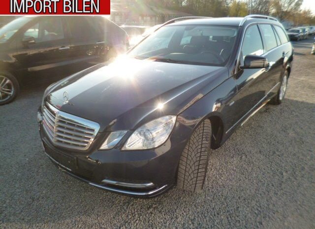 Brugt Mercedes Benz – E 250 2011 full
