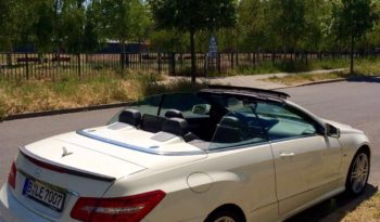 Mercedes-Benz E 350 CDI Cabrio – Flexleasing full