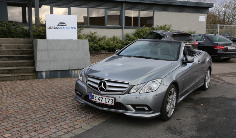 Mercedes Benz E350 Cabrio full