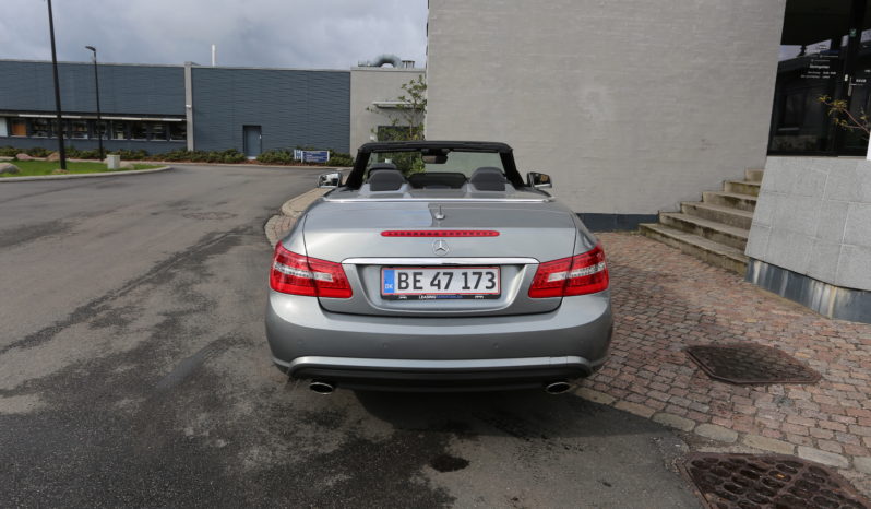 Mercedes Benz E350 Cabrio full